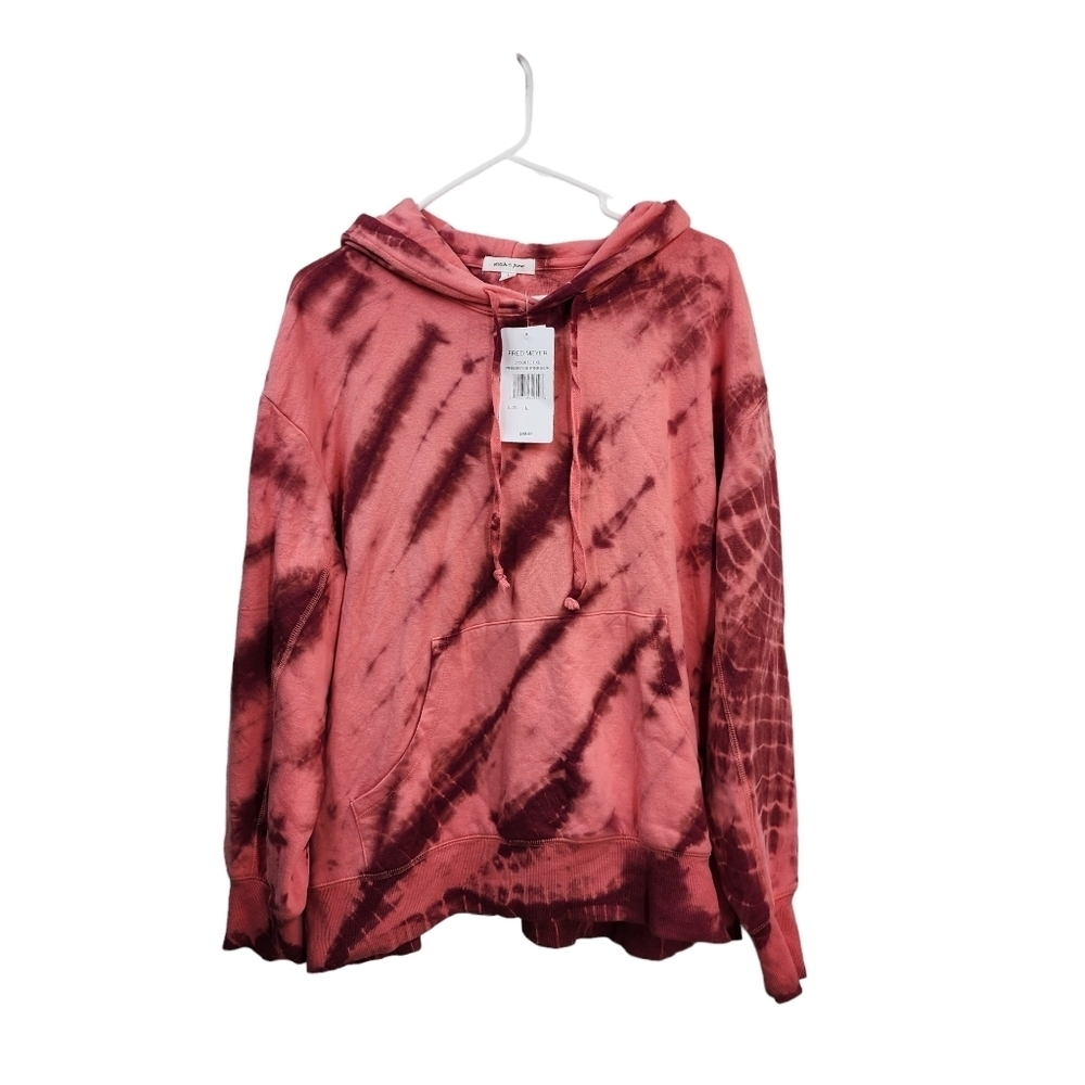 Stitch & Pine Women's Tie-Dye Pullover Hoodie - L